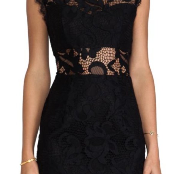Dolce Vita Iman Black Lace Dress XS - Picture 5 of 7